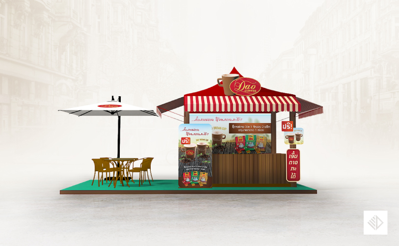Event Design - Dao Coffee Roadshow booth