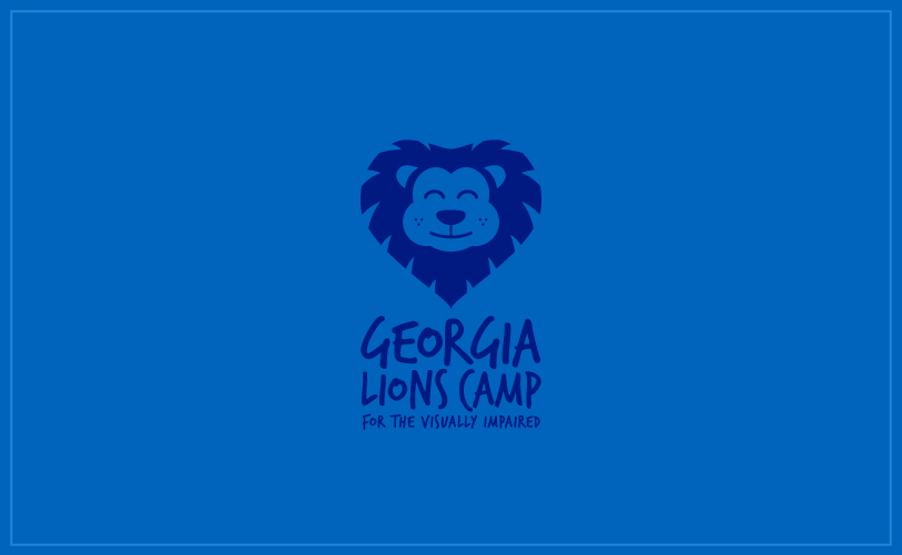 Logo Design - Georgia Lions Camp blue