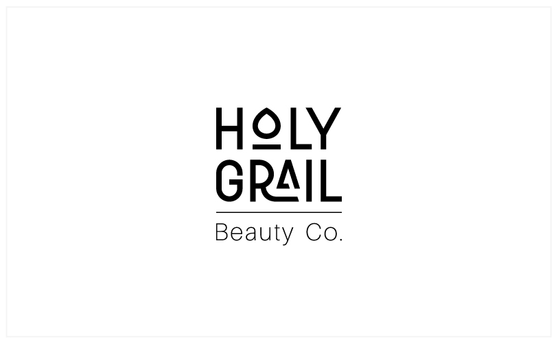 Brand Design - Holy Grail Cosmetics logo black
