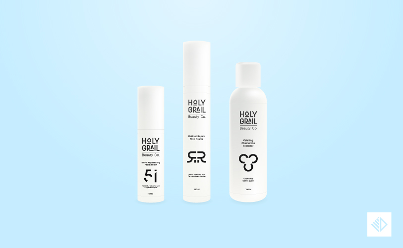 Brand Design - Holy Grail Cosmetics product