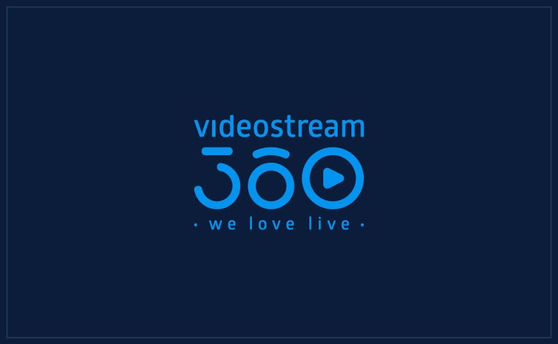 Logo Design - videostream360 dark